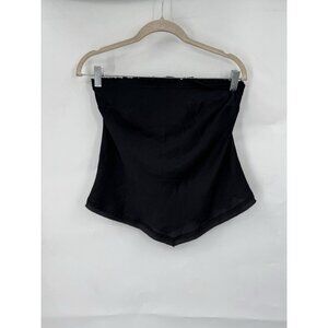Intimately‎ Free People Bandana Cropped Top Women Small Black Preppy Western